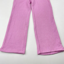 Load image into Gallery viewer, Girls H&amp;M, soft feel ribbed leggings / bottoms, Inside leg: 35.5cm, EUC, size 2,  