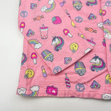 Load image into Gallery viewer, Girls Brilliant Basics, flannel cotton winter pyjama top, GUC, size 14,  