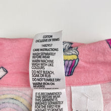 Load image into Gallery viewer, Girls Brilliant Basics, flannel cotton winter pyjama top, GUC, size 14,  