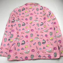 Load image into Gallery viewer, Girls Brilliant Basics, flannel cotton winter pyjama top, GUC, size 14,  