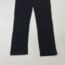 Load image into Gallery viewer, Girls H&amp;M, black stretchy pants, elasticated, Inside leg: 43.5cm, NEW, size 6,  