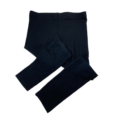Girls Anko, black stretchy leggings, Inside leg: 46cm, GUC, size 7,  