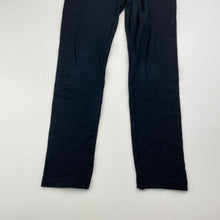 Load image into Gallery viewer, Girls Anko, black stretchy leggings, Inside leg: 46cm, GUC, size 7,  