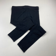 Load image into Gallery viewer, Girls Anko, black stretchy leggings, Inside leg: 46cm, GUC, size 7,  