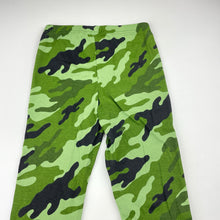 Load image into Gallery viewer, Girls Originals, khaki camo print waffle leggings, Inside leg: 39cm, EUC, size 4-5,  