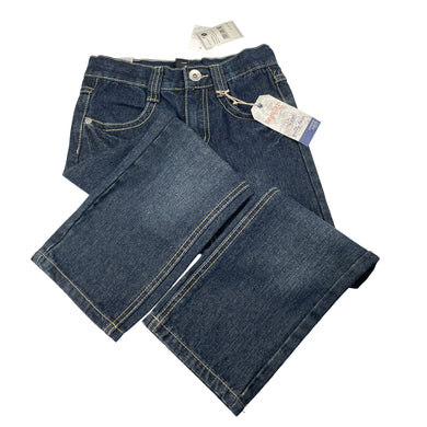 Boys Urban, dark denim jeans, adjustable, Inside leg: 50.5cm, NEW, size 6,  