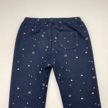 Load image into Gallery viewer, Girls Uniqlo, fleece lined strechy leggings, Inside leg: 42cm, FUC, size 4,  