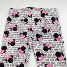 Load image into Gallery viewer, Girls Disney, Minnie Mouse stretchy leggings, Inside leg: 34cm, GUC, size 2,  
