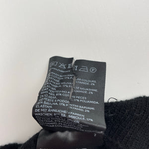 Girls H&M, black stretchy stockings, EUC, size 3-4,  