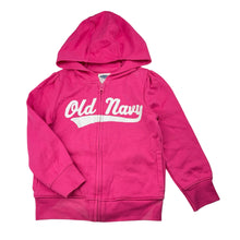 Load image into Gallery viewer, Girls Old Navy, fleece lined zip hoodie sweater, FUC, size 4,  