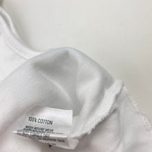 Load image into Gallery viewer, Unisex Anko, white cotton singlet top, EUC, size 0,  