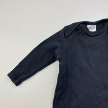 Load image into Gallery viewer, Unisex Target, waffle cotton long sleeve top, GUC, size 000,  