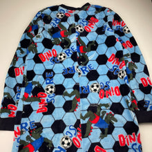 Load image into Gallery viewer, Boys TIlt, fleece all-in-one pyjamas, soccer, GUC, size 14,  