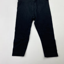 Load image into Gallery viewer, Girls Dymples, black stretchy leggings / bottoms, EUC, size 00,  