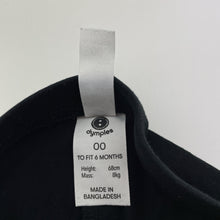 Load image into Gallery viewer, Girls Dymples, black stretchy leggings / bottoms, EUC, size 00,  