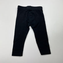 Load image into Gallery viewer, Girls Dymples, black stretchy leggings / bottoms, EUC, size 00,  