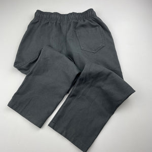 Boys Anko, grey school pants, elasticated, Inside leg: 45cm, GUC, size 4,  