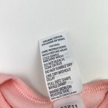 Load image into Gallery viewer, Girls Dymples, organic cotton bodysuit / romper, GUC, size 000,  