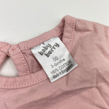 Load image into Gallery viewer, Girls Baby Berry, pink cotton tee / top, EUC, size 00,  
