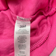 Load image into Gallery viewer, Girls Carters, pink quilted long sleeve top, GUC, size 3 months,  