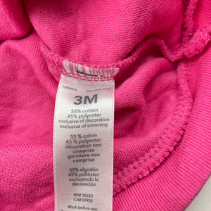 Girls Carters, pink quilted long sleeve top, GUC, size 3 months,  