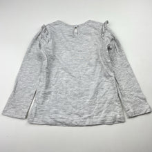 Load image into Gallery viewer, Girls BLUkids, grey marle long sleeve tee / top, GUC, size 2,  