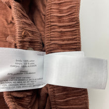 Load image into Gallery viewer, Boys Carters, corduroy cotton pants, elasticated, EUC, size 0,  