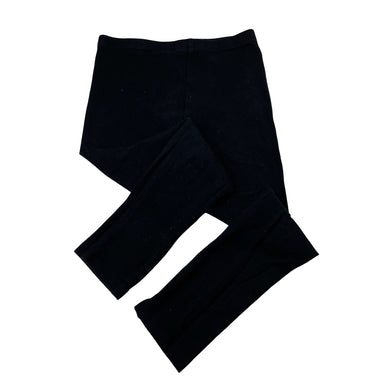Girls KID, black stretchy leggings, Inside leg: 44cm, GUC, size 7,  