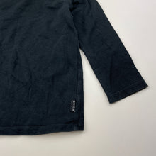 Load image into Gallery viewer, Unisex Bonds, black stretchy long sleeve tee / top, GUC, size 0,  