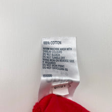 Load image into Gallery viewer, Unisex Anko, red cotton Christmas tee / top, EUC, size 1,  