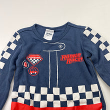Load image into Gallery viewer, Boys Anko, cotton bodysuit / romper, racing car, EUC, size 0,  