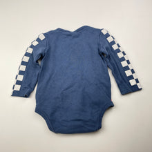 Load image into Gallery viewer, Boys Anko, cotton bodysuit / romper, racing car, EUC, size 0,  