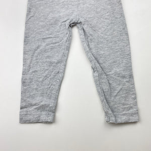 Girls Dymples, grey marle leggings / bottoms, GUC, size 0,  
