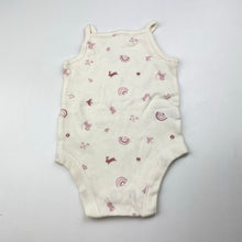 Load image into Gallery viewer, Girls F&amp;F, soft cotton singletsuit / romper, EUC, size 00,  