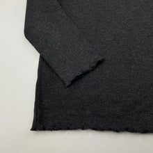 Load image into Gallery viewer, Girls Zara, dark grey ribbed long sleeve top, FUC, size 3-4,  