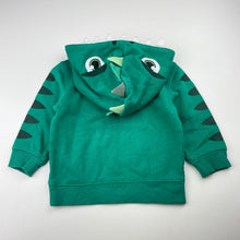 Load image into Gallery viewer, Boys Anko, fleece lined hoodie sweater, dinosaur, GUC, size 1,  