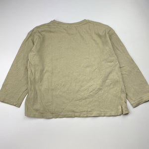 Unisex Zara, cotton long sleeve top, GUC, size 4-5,  
