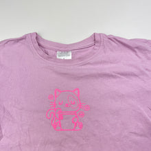 Load image into Gallery viewer, Girls Favourites, cotton tee / top, cat, EUC, size 4,  