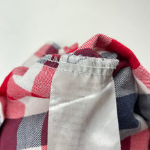 Load image into Gallery viewer, Boys Minoti, checked cotton short sleeve shirt, GUC, size 1,  