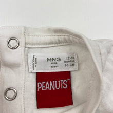 Load image into Gallery viewer, Girls MNG, PEANUTS, SNOOPY cotton long sleeve top, EUC, size 1,  