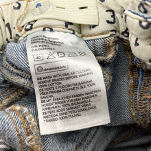 Load image into Gallery viewer, Boys H&amp;M, distressed denim jeans, adjustable, braces, Inside leg: 26.5cm, GUC, size 1,  