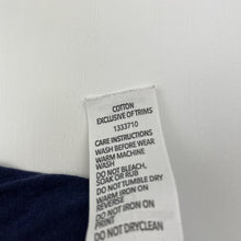 Load image into Gallery viewer, Girls Brilliant Basics, navy cotton tee / top, unicorn, FUC, size 2,  