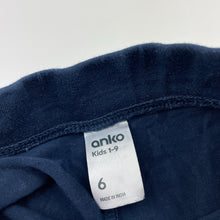 Load image into Gallery viewer, Girls Anko, navy bike shorts, elasticated, FUC, size 6,  