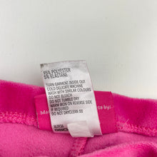 Load image into Gallery viewer, Girls Barbie, stretchy velour leggings, Inside leg: 35cm, FUC, size 5,  