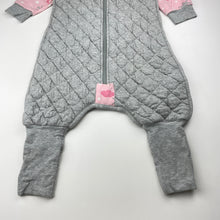 Load image into Gallery viewer, Girls Love to Dream, 2.5 Tog sleepsuit / sleeping bag, light pilling &amp; light mark on back, FUC, size 1,  