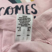 Load image into Gallery viewer, Girls Target, pink organic cotton tee / top, GUC, size 14,  