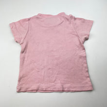 Load image into Gallery viewer, Girls LWR, pink cotton tee / top, GUC, size 1,  