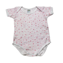 Load image into Gallery viewer, Girls Baby Baby, vintage floral cotton bodysuit / romper, GUC, size 1,  