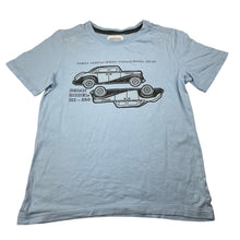 Load image into Gallery viewer, Boys Milkshake, blue cotton tee / top, discolouration right shoulder, FUC, size 8,  