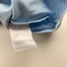 Load image into Gallery viewer, Boys Milkshake, blue cotton tee / top, discolouration right shoulder, FUC, size 8,  